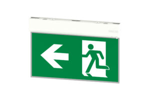 Integral Emergency Exit Multifit Sign 1W 50Lm 3Hr Maintained Or Non Maintained 25M