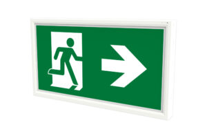 Integral Emergency Exit Box 1W 60Lm 3Hr Maintained Or Non-Maintained
