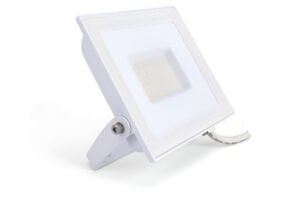 Integral Compact Slim Floodlight 50W 5000Lm 4000K 120 Beam 100Lm/W IP65 Ik08 Led White