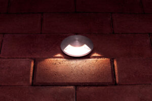Integral Outdoor In Ground Uplight With H2O Stop IP67 45Lm 4.5W 3000K Pathlight 1 Way Stainless Steel