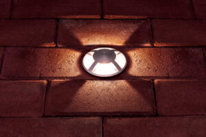 Integral Outdoor In Ground Uplight With H2O Stop IP67 115Lm 4.5W 3000K Pathlight 4 Way Stainless Steel