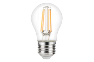 Integral Omni Filament Golf Ball Bulb E27 470Lm 3.4W 4000K Dimmable 320 Beam Clear Full Glass
