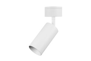 Integral Spotlight S2 65Mm Diameter 130Mm Length Gu10 Led Base Surface Mounted Adjustable White