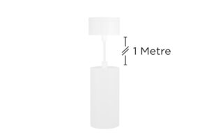 Integral Spotlight S2 65Mm Diameter 130Mm Length Pendant White