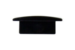 Integral Profile Endcap Without Cable Entry Black For Ilpfr071B And Ilpfr072B