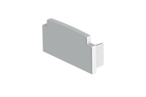 Integral Profile Endcap Without Cable Entry For Ilpfr164 Ilpfr165