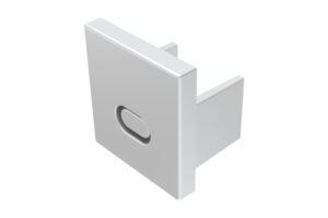 Integral Profile Endcap For Ilpfr175 Ilpfr176 (Dual Purpose With/Without Cable Entry)
