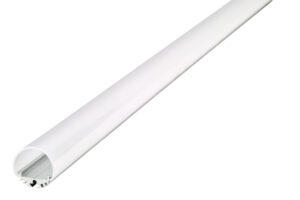 Integral Profile Surface Mount 2M Frosted Diffuser 20Mm Dia Include 2 Endcaps 2 Screws 4 Brackets