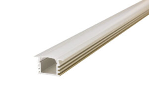 Integral Profile Recessed 2M Frosted Slide In Diffuser 22 X 12.2Mm