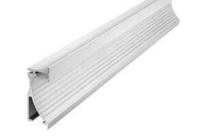Integral Profile Wall Recessed 2M Frosted Diffuser Include 2 Endcaps And 2 Screws