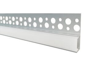 Integral Profile Recessed 1M Frosted Diffuser Include 2 Endcaps