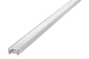 Integral Profile Surface Mount 1M Frosted Diffuser 16.2 X 8.57Mm Include 2 Endcaps And 2 Mounting Brackets