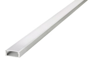 Integral Profile Surface Mount 2M Frosted Diffuser 22.6 X 8.5Mm Include 2 Endcaps And 4 Mounting Brackets