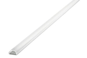 Integral Profile Surface Mount 1M Frosted Diffuser 13.8 X 8Mm Include 2 Endcaps