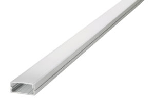 Integral Profile Surface Mount 1M Frosted Diffuser 23 X 10Mm Include 2 Endcaps And 2 Mounting Brackets