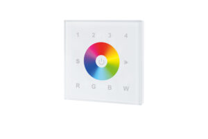 Integral Rf Wall Mount Touch Rgbw 4 Zone 100-240 Ac Input White With Ilrc014 Or Ilrc033 Receiver