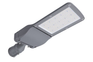 Integral Vision Streetlight 150W 24000Lm 4000K T2M Optics Ip65 76Mm Dia Spigot Ik08 160Lm/W Nema3 With Cap