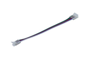 Integral 2-Way Connector 150Mm Wire 5Pack For 12Mm Width IP20 Rgb+W Strip