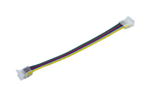 Integral 2-Way Connector 150Mm Wire 5Pack For 12Mm Width IP20 Rgb+Cct Strip