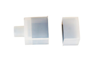 Integral 5 Sets Of Silicone End Cap Outlet From Straight End For 12X17 Side Bend