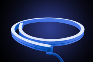 Integral Neon Strip Side Bend IP67 5M Blue 24V 9.6W/M 120Led/M Box Pack