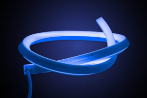 Integral Neon Strip Side & Top Bend IP67 5M Blue 24V 7.2W/M 168Led/M Bag Pack