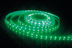 Integral Strip IP33 5M Green 12V 6W/M 60Leds/M 8Mm Beam Box Pack (Driver Ildrcva043)