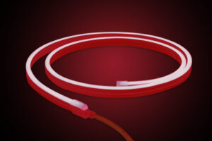 Integral Neon Strip Thin Side Bend IP67 5M Red 24V 7.2W/M 168Led/M Bag Pack