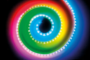 Integral Digital Pixel Strip IP20 5M Rgb 12V 14.4W/M 60Led/M 10Mm Beam Bag Pack (Driver Ildrcva045)