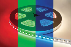 Integral Led Strip Rgb+W 3000K Premium 24V 9W/M 277Lm/M White 224Led/M 12Mm Width Cri90 115 Beam