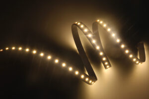 Integral Ultra Long Strip IP20 30Mtr 3000K 48V 8W/M 1000Lm/M 84Led/M 12Mm Width Bag Pack (Driver Hlg-320H-48A)