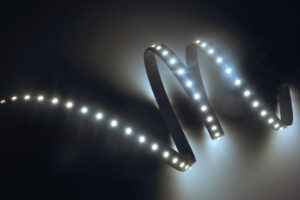 Integral Ultra Long Strip IP20 40Mtr 4000K 48V 8W/M 1045Lm/M 84Led/M 12Mm Width Bag Pack (Driver Hlg-480H-48A)