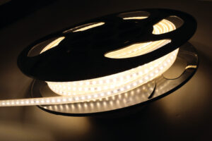 Integral Ultra Long Strip IP67 40Mtr 4000K 48V 8W/M 1015Lm/M 84Led/M 14Mm Width Bag Pack (Driver Hlg-480H-48A)