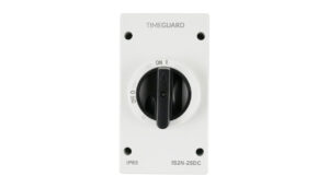 Timeguard IP65 DC Rotary Isolator Switch - 2 Pole 25A