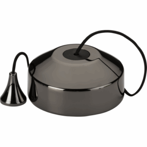 Knightsbridge 10AX 2-way Pull Cord Switch - Black Nickel