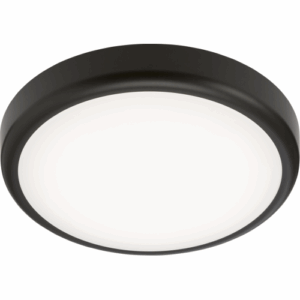 Knightsbridge IP65 14W CCT Adjustable LED Bulkhead C/W Black Trim