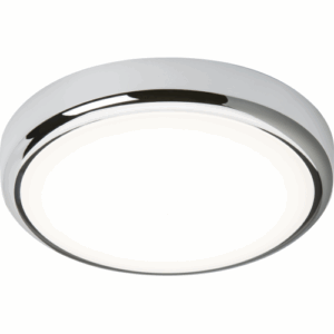 Knightsbridge 230V IP65 14W CCT Adjustable LED Bulkhead C/W Chrome Trim