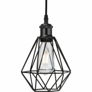 Knightsbridge Pendant Cage - Matt Black