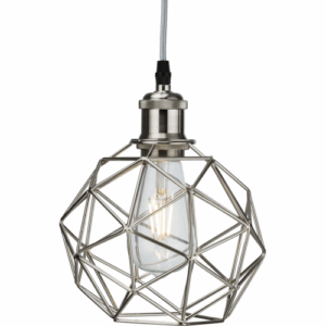 Knightsbridge Pendant Cage - Brushed Chrome
