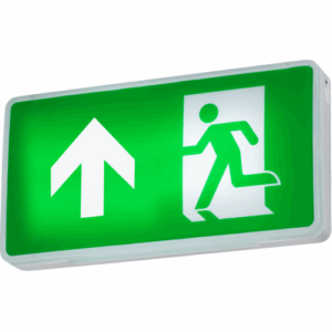Knightsbridge 230V 4W LED Emergency Exit Sign - Self-test