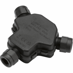 Knightsbridge IP68 3-way Weatherproof Gel Junction Box