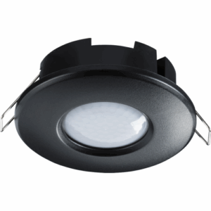 Knightsbridge IP20 360° 2 in 1 PIR Sensor - Surface or Recess Mounting - Black