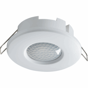 Knightsbridge IP20 360° 2 in 1 PIR Sensor - Surface or Recess Mounting - White