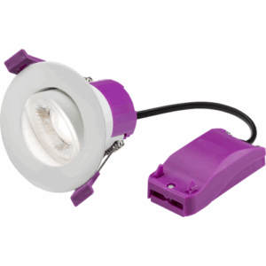 Knightsbridge RenuLED Tilt 6W Fire-rated LED Downlight with 3 x CCT