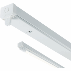 Knightsbridge 230V T8 Single LED-Ready Batten Fitting 1778mm (6ft) (without a ballast or driver)