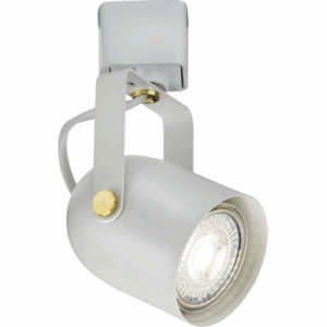 Knightsbridge 230V GU10 Track Spotlight - White