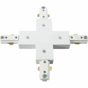 Knightsbridge 230V Track X-connector - White