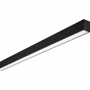 Knightsbridge VIIVA 230V IP20 4ft 4x Wattage and 3 x CCT Adjustable Linear Fitting – Black