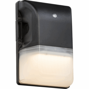 Knightsbridge 230V IP65 2 x Wattage and 3 x CCT Adjustable LED Wall Pack with Photocell Sensor and Emergency
