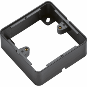 Knightsbridge 1G Surface Box - Black